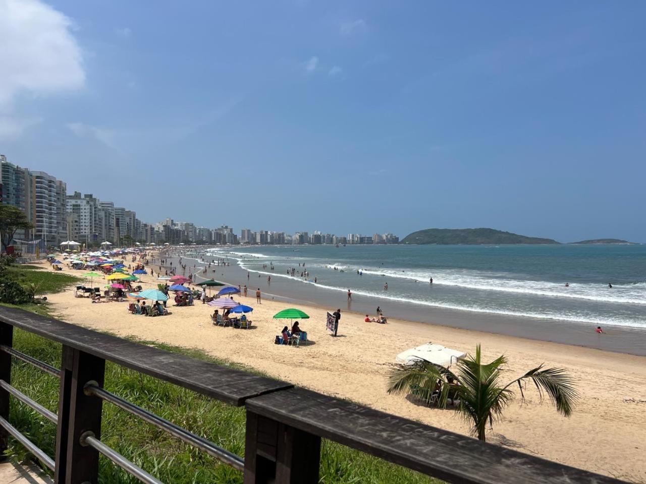 Apt 3Q Luxo Com Ar E Jacuzzi Na Beira Mar Guarapari Exterior foto